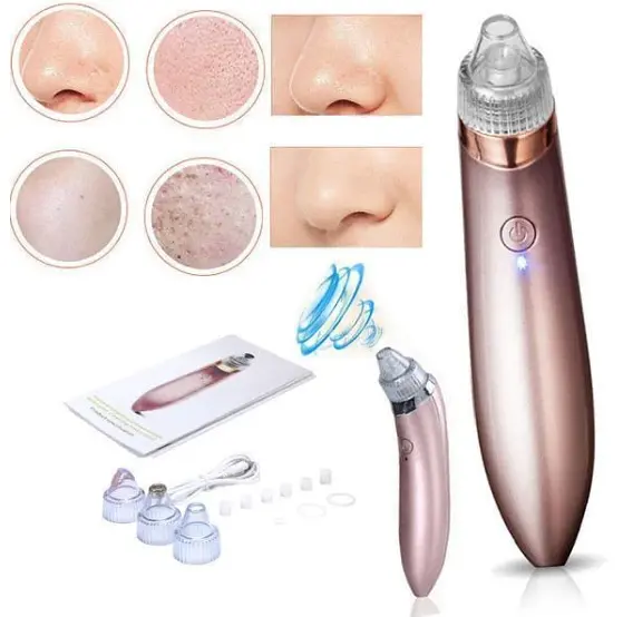 Вакуумний апарат для чищення пор Beauty Skin Care XN-8030 · Прилад для очищення пор · Апаратна чистка обличчя - фото 3