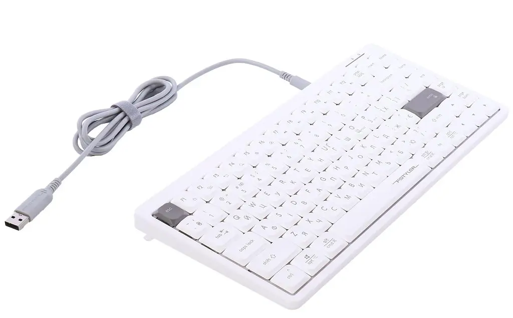 Клавиатура A4Tech A4-Tech Fstyler FX53 (White) (FX53 (White)) - фото 6