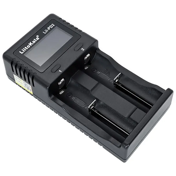 Зарядний пристрій LiitoKala Lii-PD2, 2x(LiOn/LiFePO4/NiMH/NiCd), display - фото 3