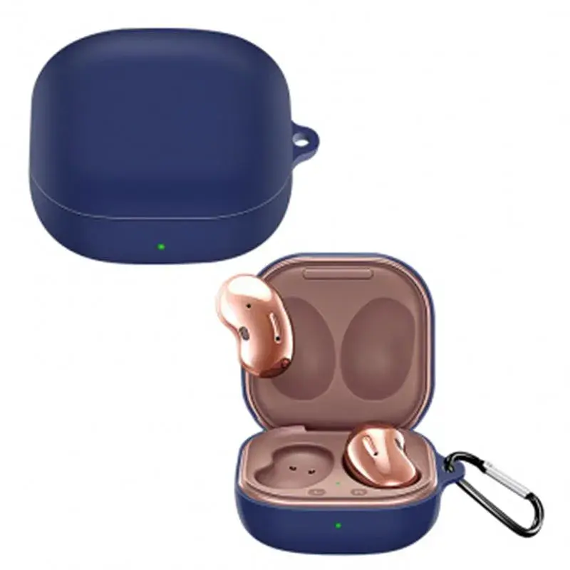Чохол для навушників BeCover Silicon для Samsung Galaxy Buds 2 / Buds Live / Buds Pro Deep Blue (705407) - фото 2
