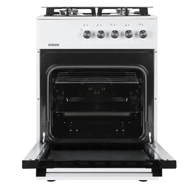 Плита газова Milano ML60 G1 /07C+біла (чавунні решітки) - фото 3