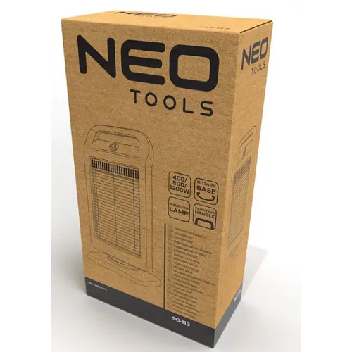 Инфракрасный обогреватель Neo Tools 1,2 кВт (90-113) - фото 7