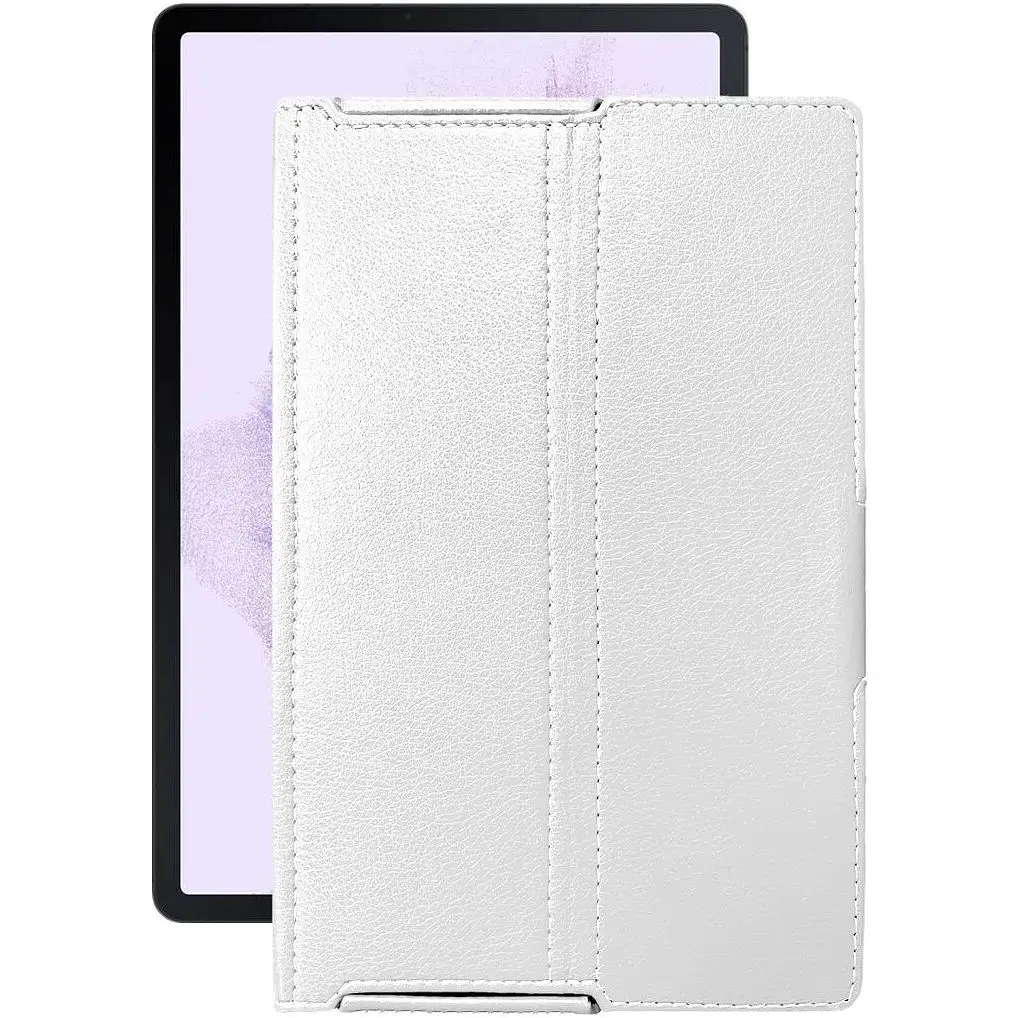 Чохол StatusCASE з екошкіри для планшету Samsung Galaxy Tab S7 FE 2021 Білий - фото 1