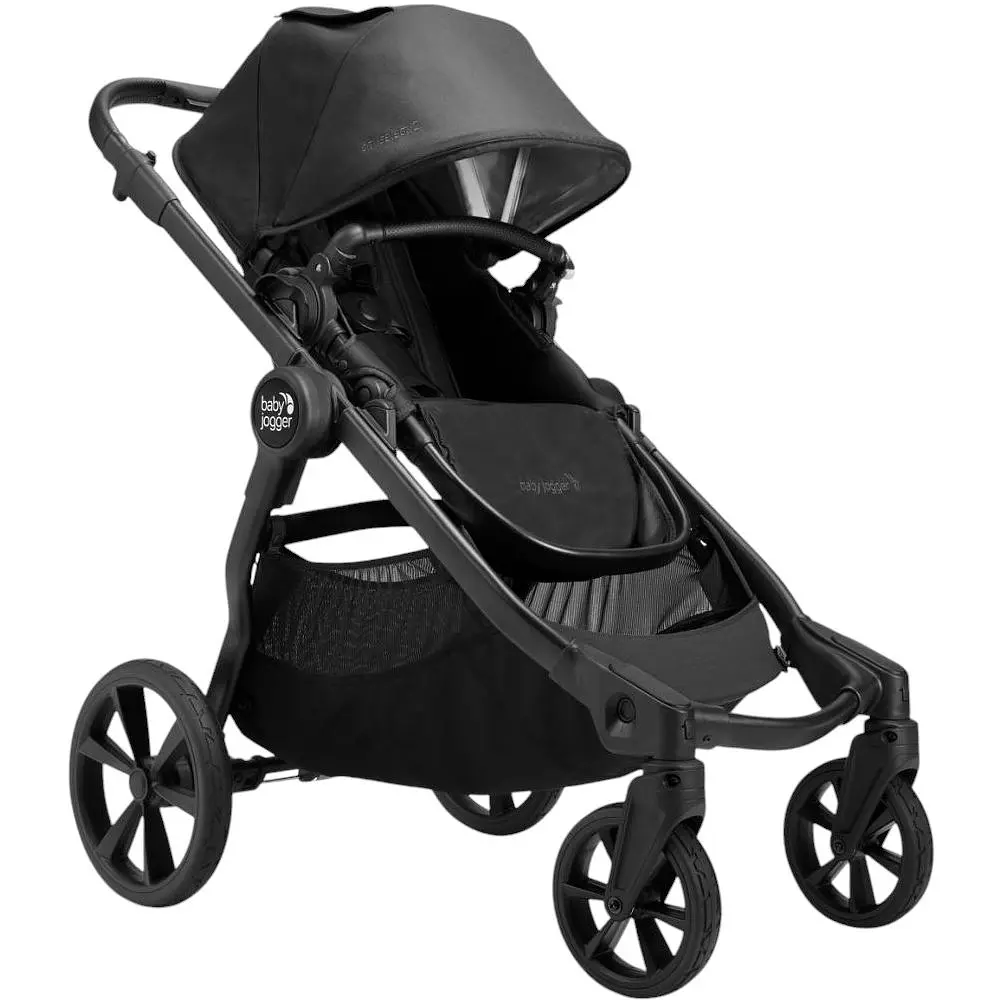 Прогулянковий візочок Baby Jogger City Select 2, Tencel Lunar Black (047406178896) - фото 1
