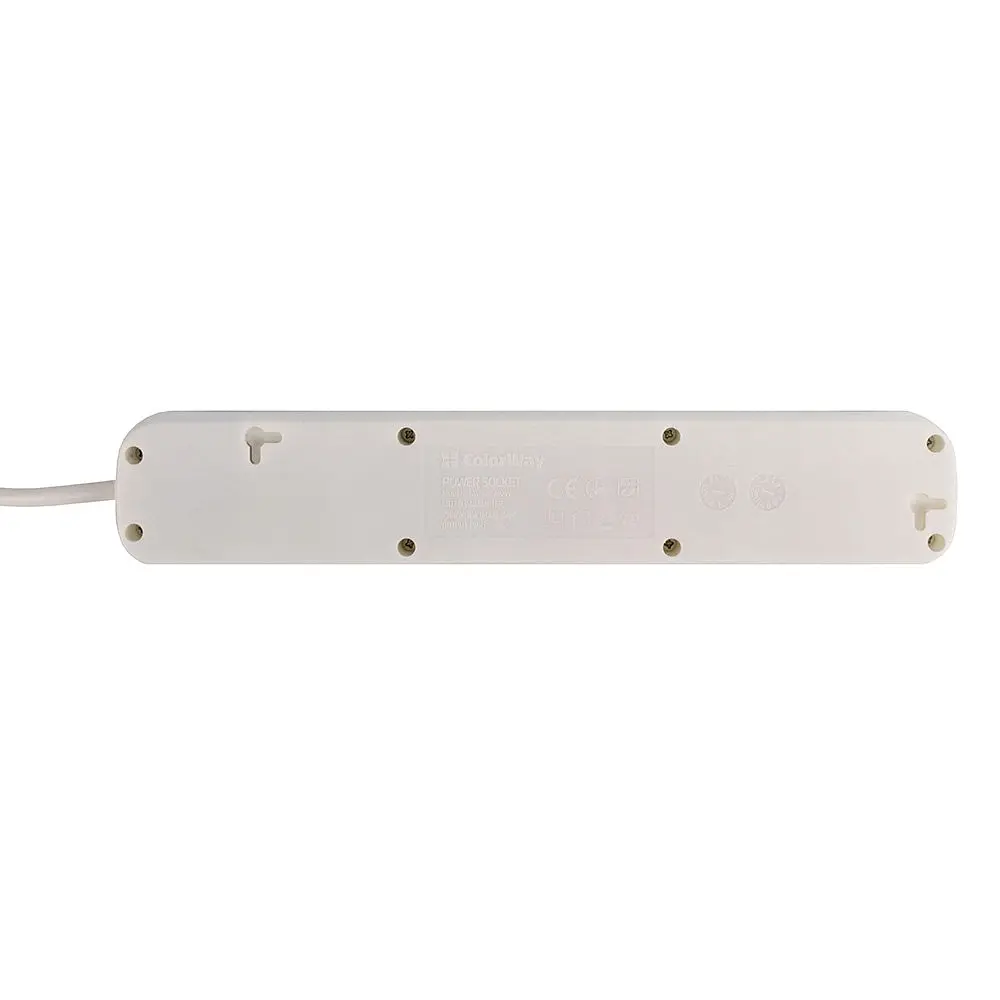 Мережевий фільтр ColorWay 5 розеток 5 м White (CW-PSEA55W) - фото 6