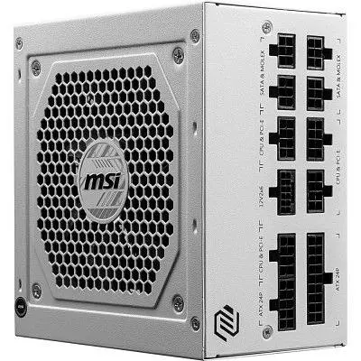 Блок живлення MSI 850W (MAG A850GL PCIE5 WHITE) - фото 9