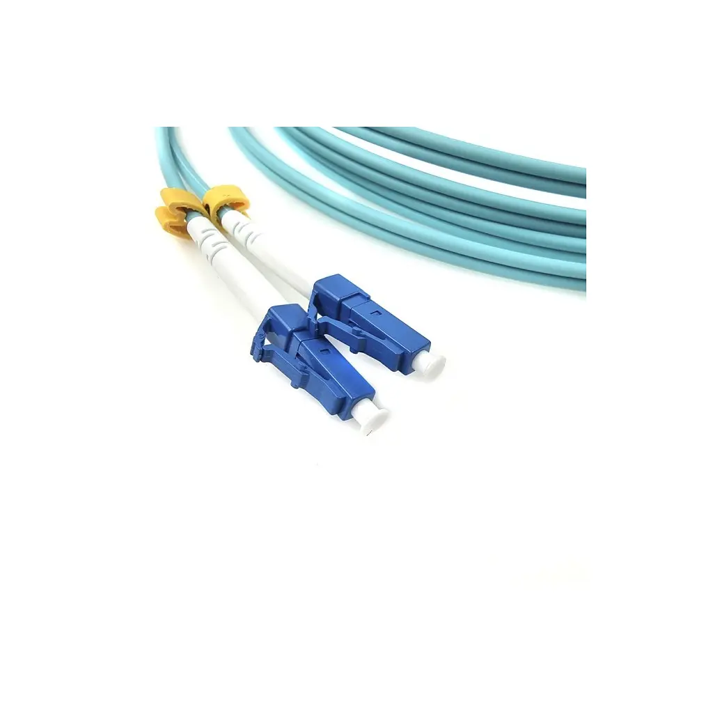 Оптичний патчкорд Eserver LC/UPC-LC/UPC, Multimode (50/125, OM3), LSZH, Duplex, 3m (ES-LC-LC/UPC-3-MM-D) - фото 4