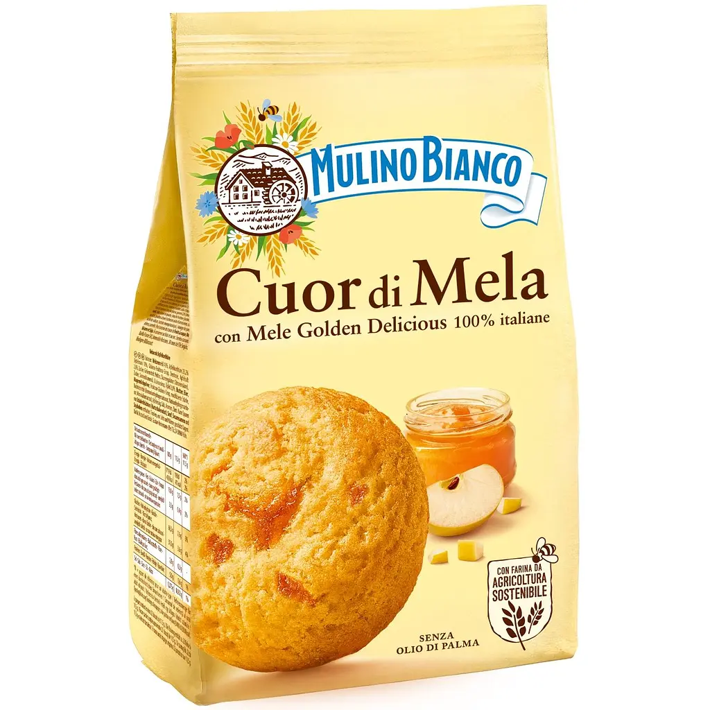 Печиво Mulino Bianco Cuor di Mela 250 г - фото 2