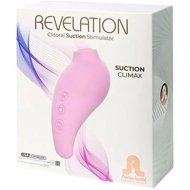 Вакуумний стимулятор Adrien Lastic Revelation Pink режим Boost - фото 6