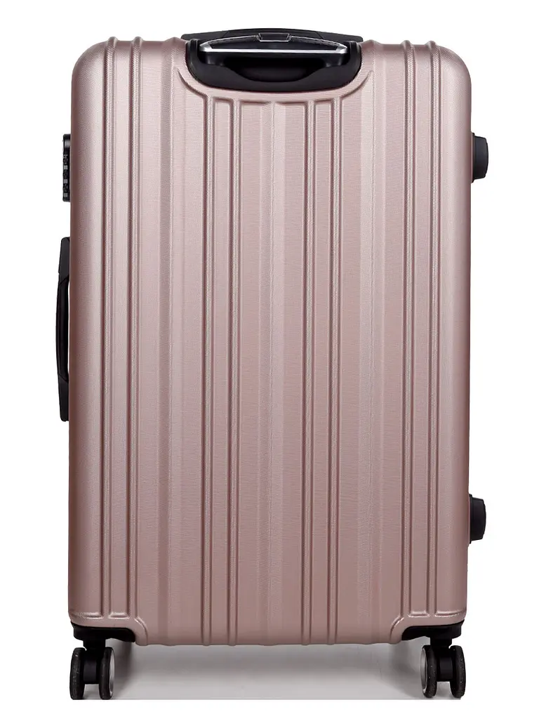 Валіза полікарбонат великий (L) Airtex 623 98л 76x49x29см Рожеве золото (Rose gold) - фото 4