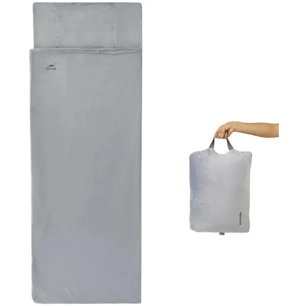 Спальний мішок Naturehike CNK2300SD022 with Pillows Light Grey - фото 2