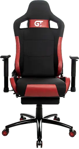 Геймерское кресло GT Racer черное с красным (X-5104 Black/Red) - фото 2