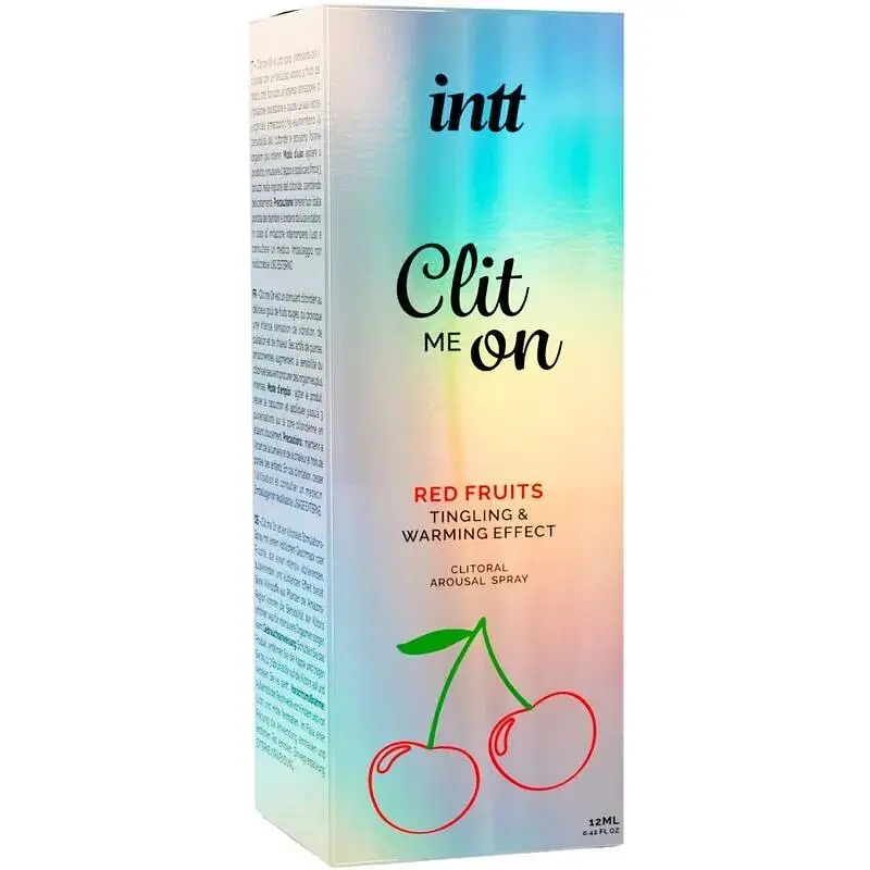 Спрей для клітора Intt Clit Me On Red Fruits Warming Effect 12 мл - фото 3