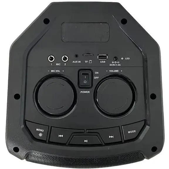 Акумуляторна акустична система XPRO QS 8601 колонка валіза 150Вт USB SD FM радіо Bluetooth мікрофон ДК (QS 8601) - фото 2