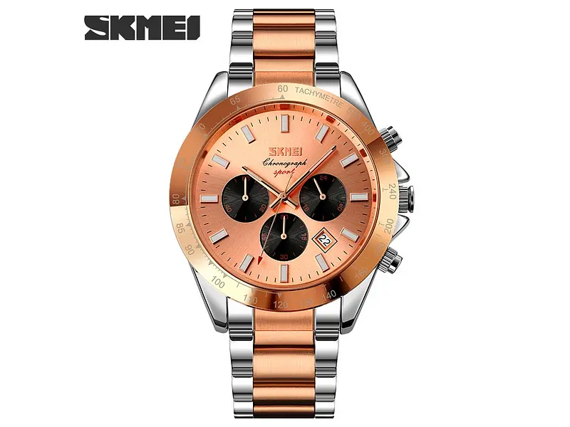 Чоловічий наручний годинник 9259RGRG Rose Gold-Rose Gold Skmei acs0029840 - фото 2