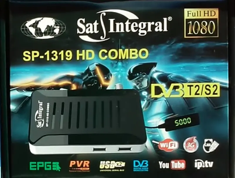 Спутниковый комбинированный ресивер Sat-Integral SP-1319 HD COMBO - фото 3