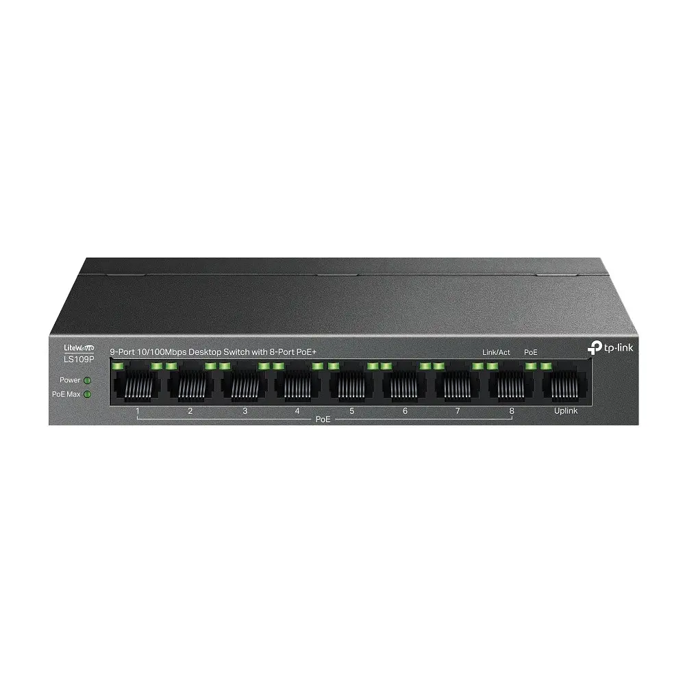 Комутатор TP-Link LS109P - фото 4