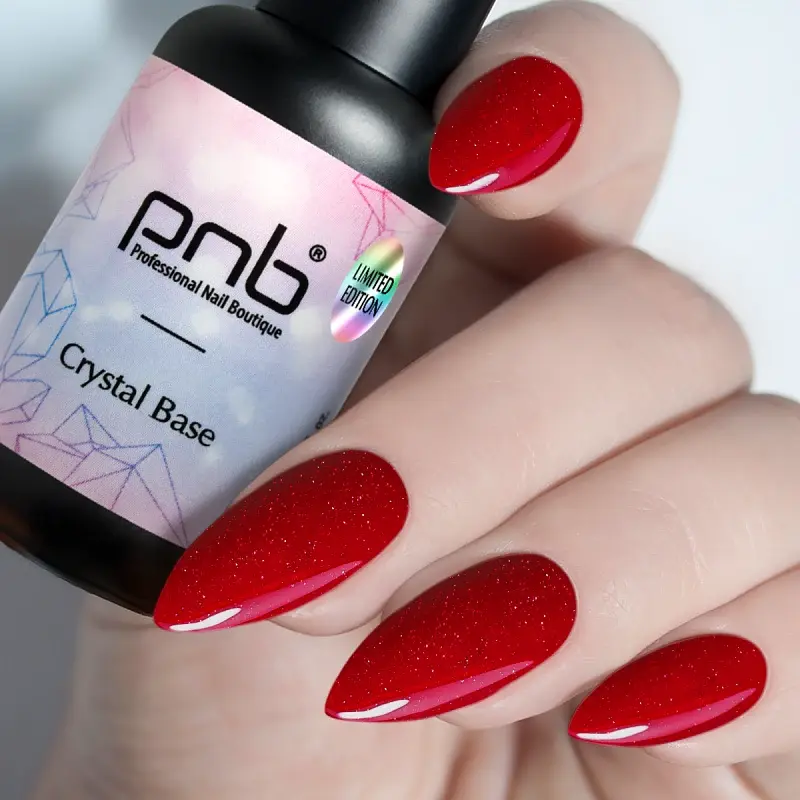 База светоотражающая сияющая PNB UV/LED Crystal Base Saperavi 8 мл - фото 2