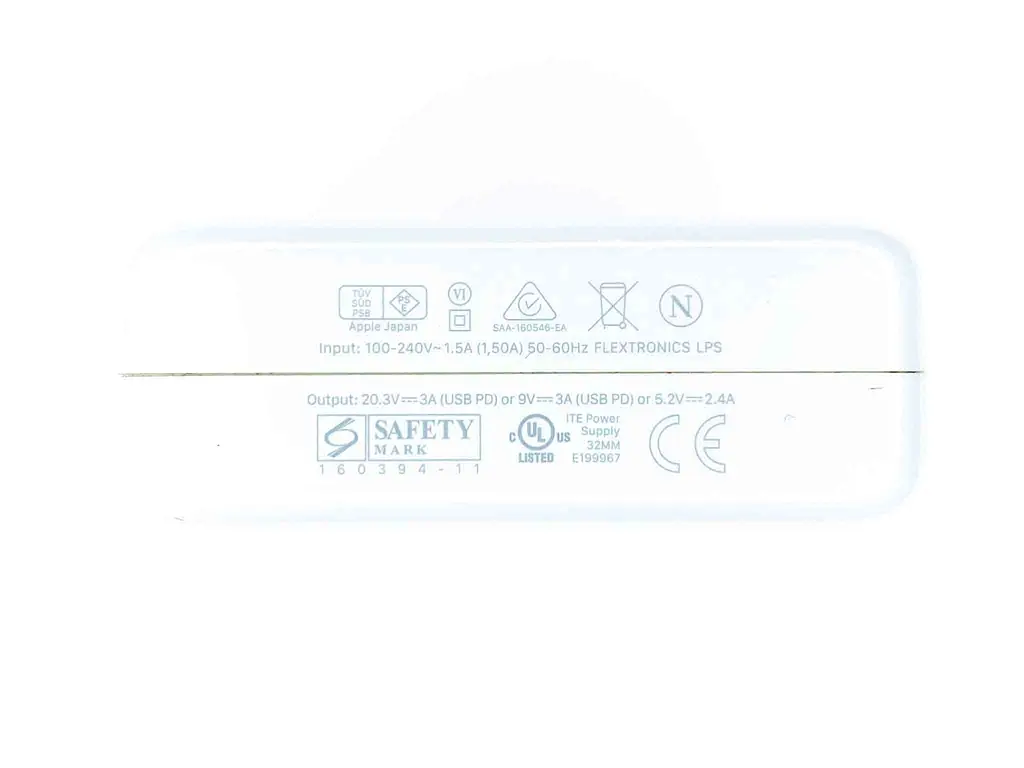 Блок живлення Apple MagSafe Type C 61w - Б/В - фото 4