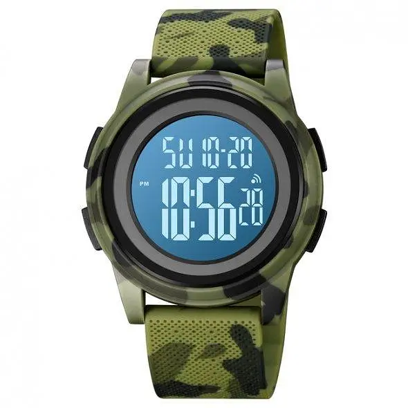Тактические водостойкие кварцевые часы Skmei Military New - фото 4