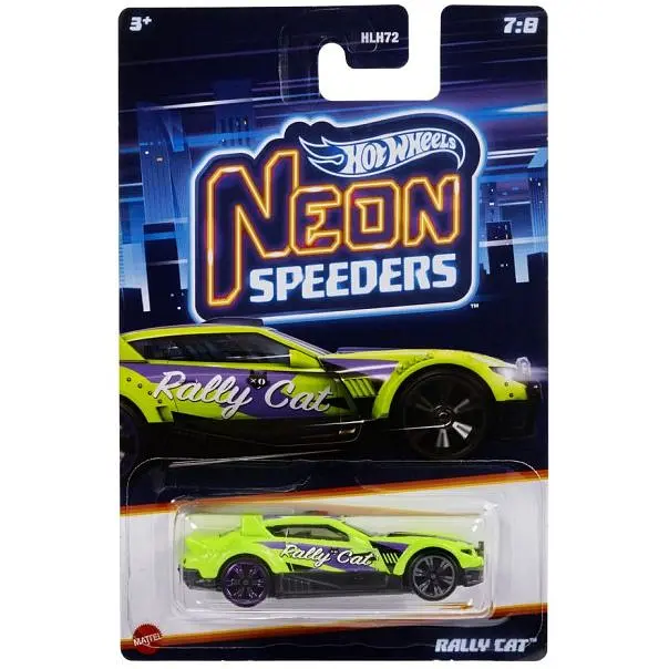 Тематическая машинка Hot Wheels серії Неоновые гоночные в ассортименте (HLH72) - фото 6