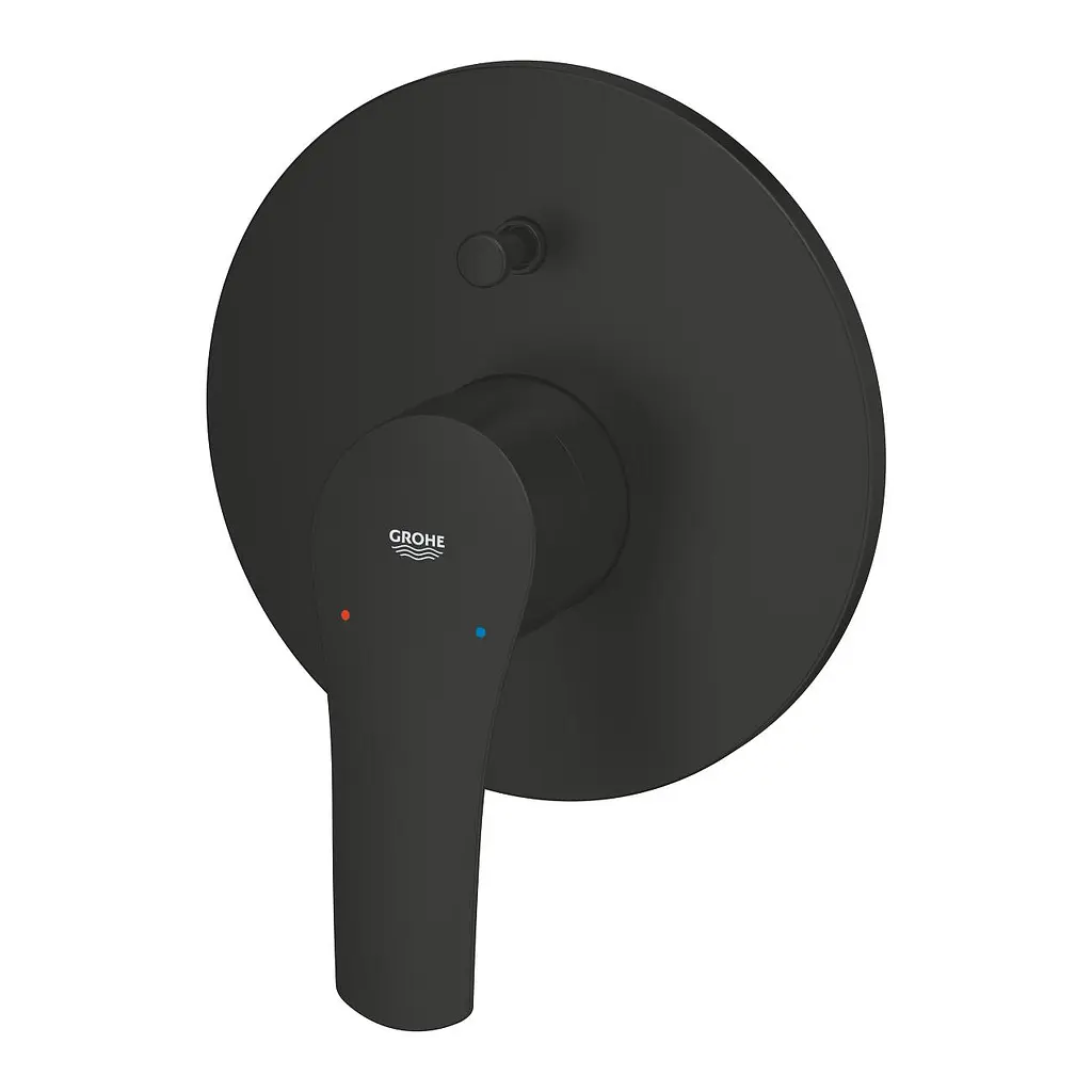 Змішувач для ванни Grohe Eurosmart 194502433, Чорний матовий - фото 4