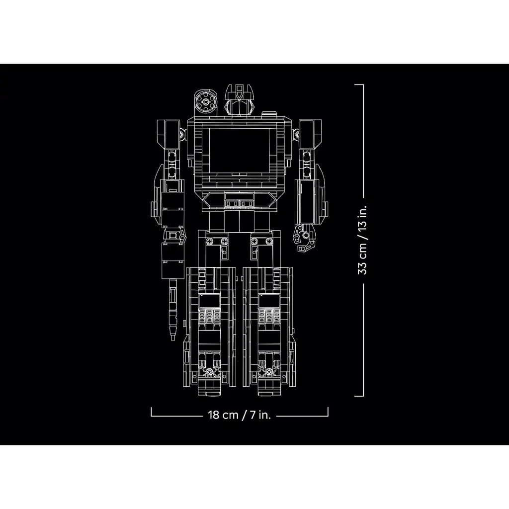 Конструктор LEGO Icons Transformers Саундвейв 1505 деталей (10358) - фото 9