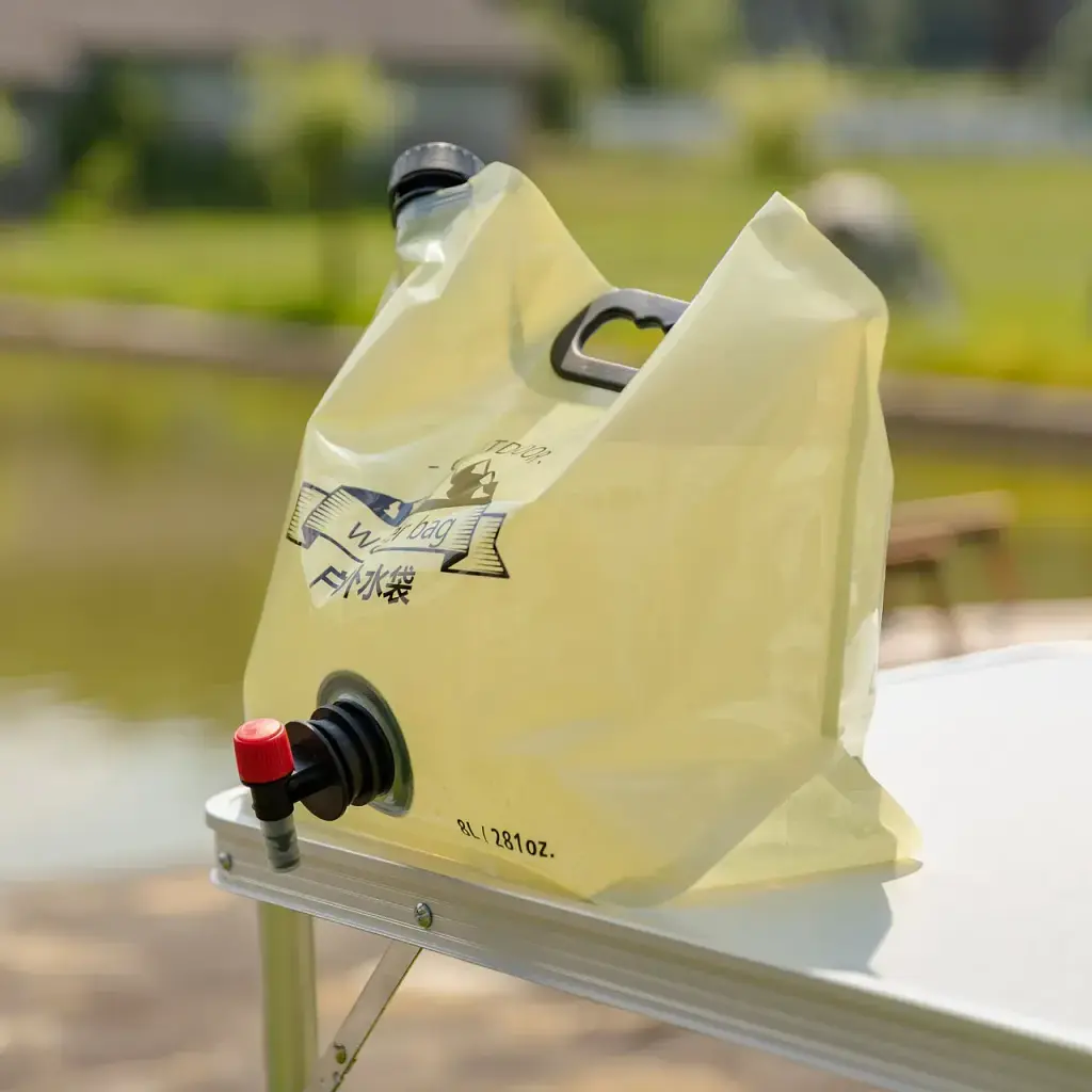 Канистра-пакет для воды на 8 литров с краном 42х31 см LUGI LU-031 - фото 5