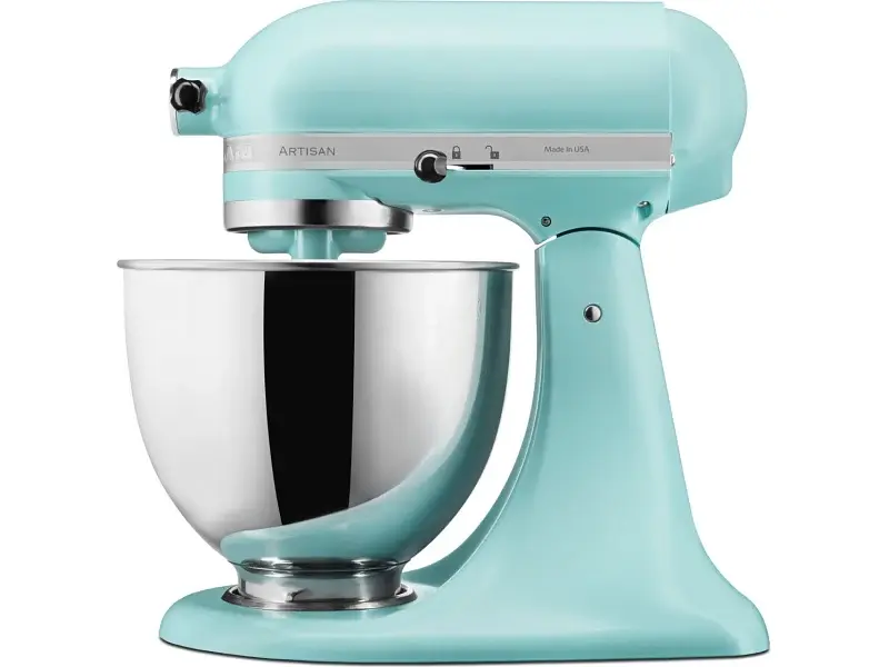 Кухонна машина KitchenAid Artisan 5KSM125EMI з відкидним блоком 4.8 л «Мінеральна вода»