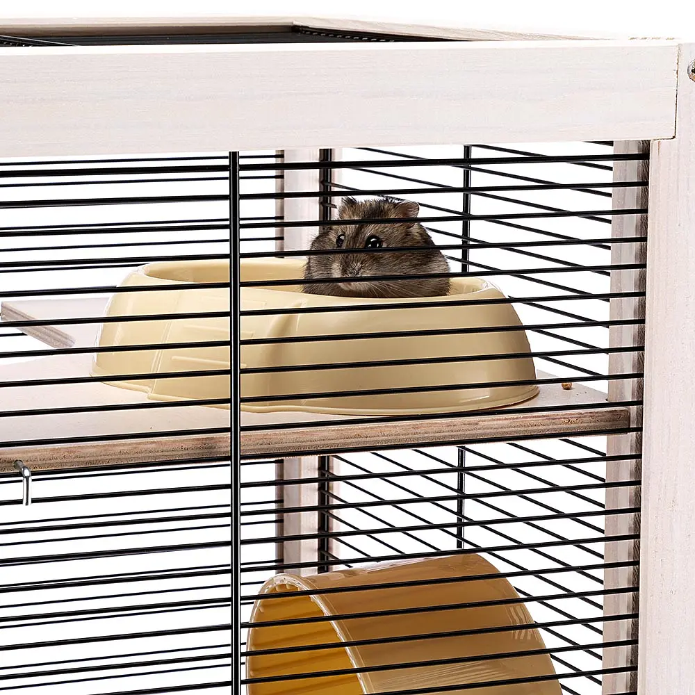 Деревяна клітка Ferplast Hamsterville для хом`яків та мишей - фото 2