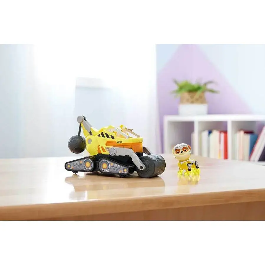 Спасательный автомобиль - трансформер Paw Patrol Щенячий патруль. Мегакино. с водителем Рокки (SM17776/6474) - фото 5