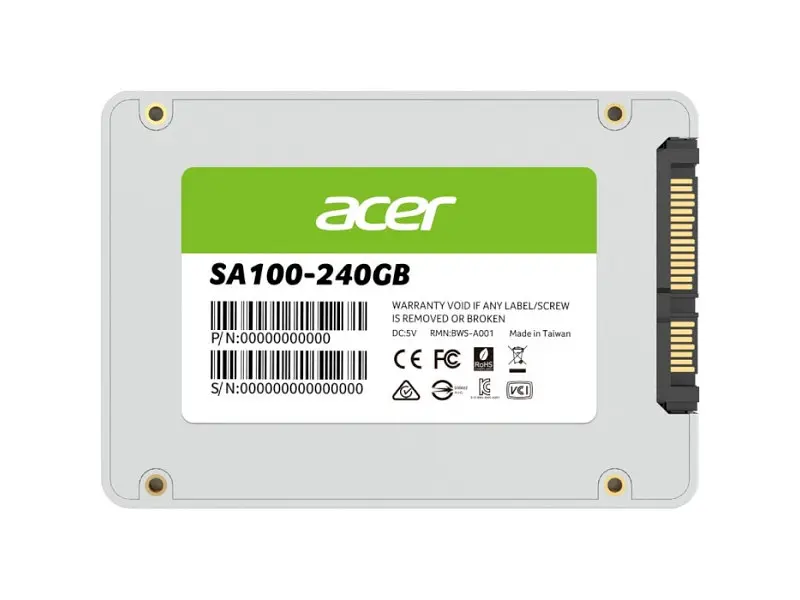 SSD-накопичувач Acer SA100 240 GB (BL.9BWWA.102) - фото 3
