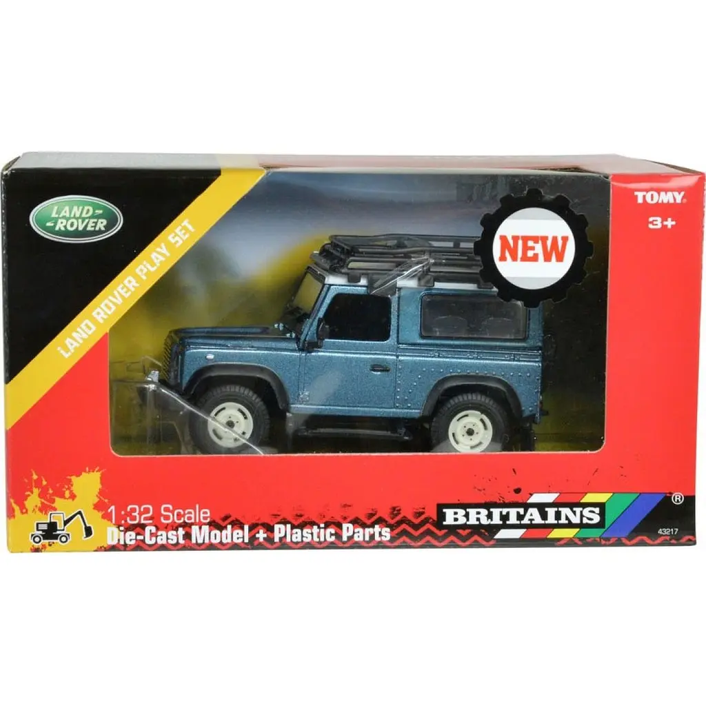 Автомодель Britains Land Rover Defender 90 1:32 синій (43217) - фото 5
