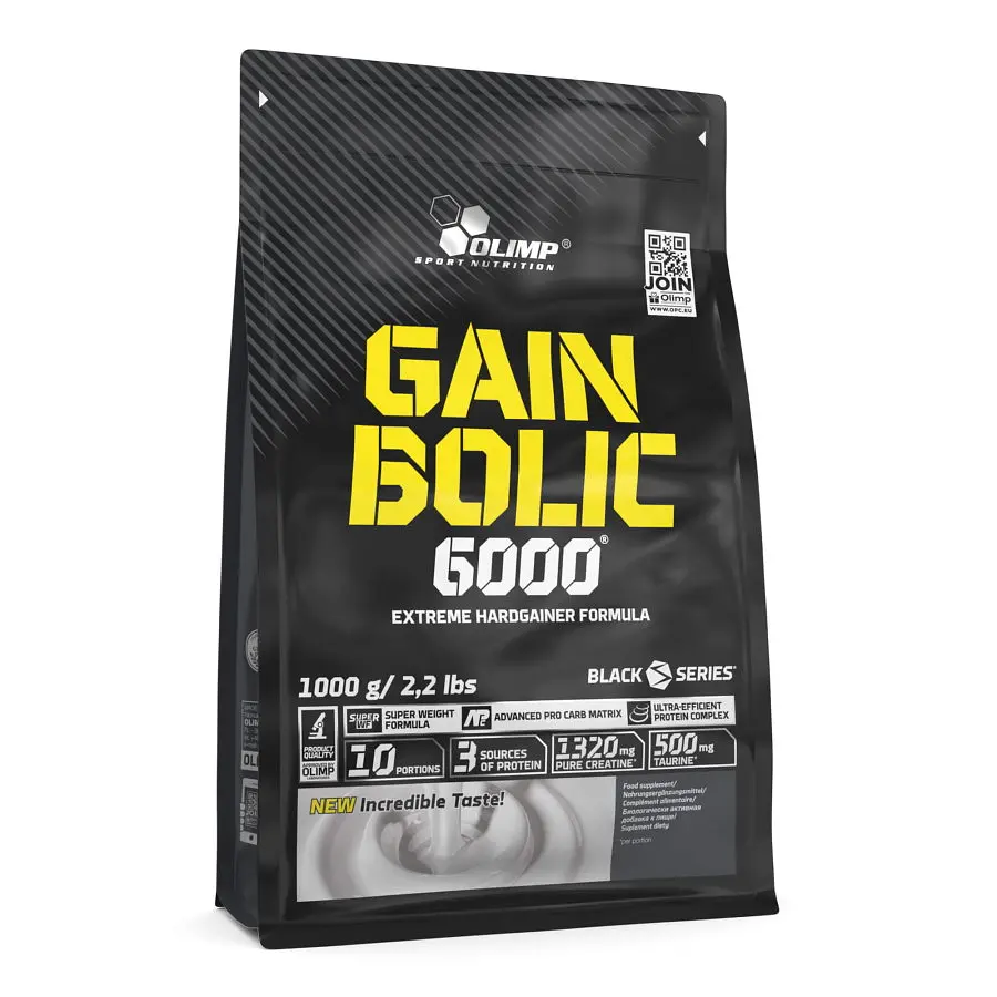 Гейнер Olimp Sport Nutrition Gain Bolic 6000, 1 кг - Шоколад