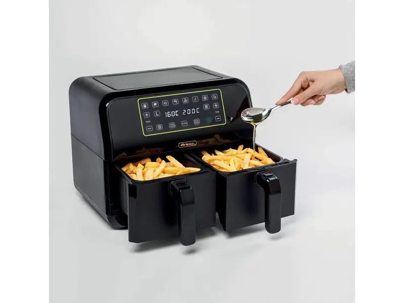 Мультипіч (аерофритюрниця) Ariete Airy Fryer Dual 4623/00 - фото 4