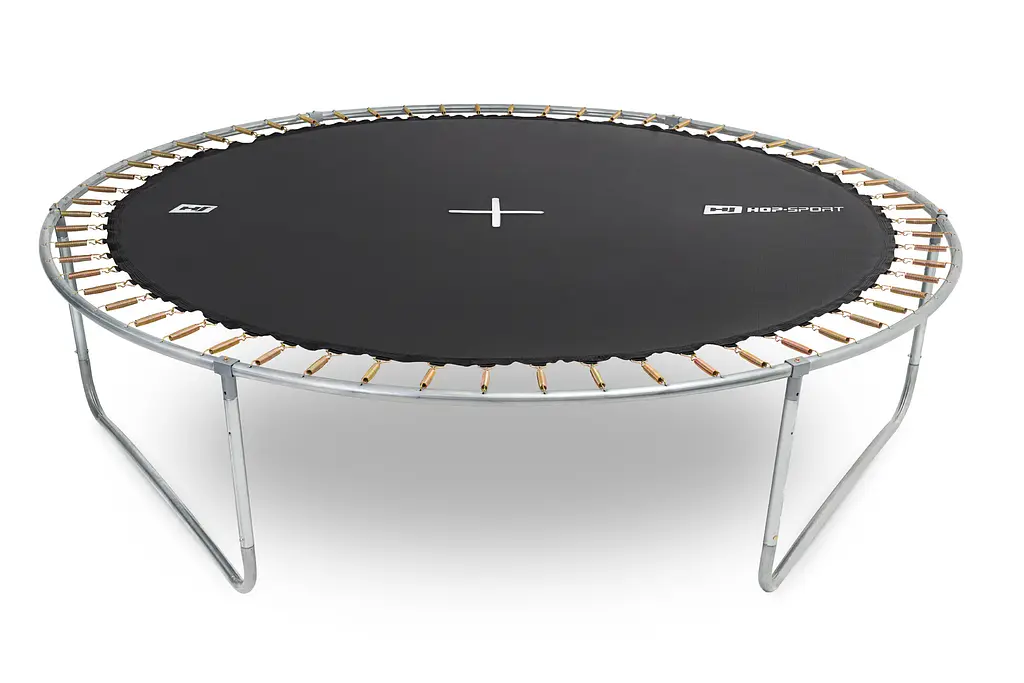 Батут Hop-Sport 14ft (427см) чорно-синій з внутрішньою сіткою - фото 7