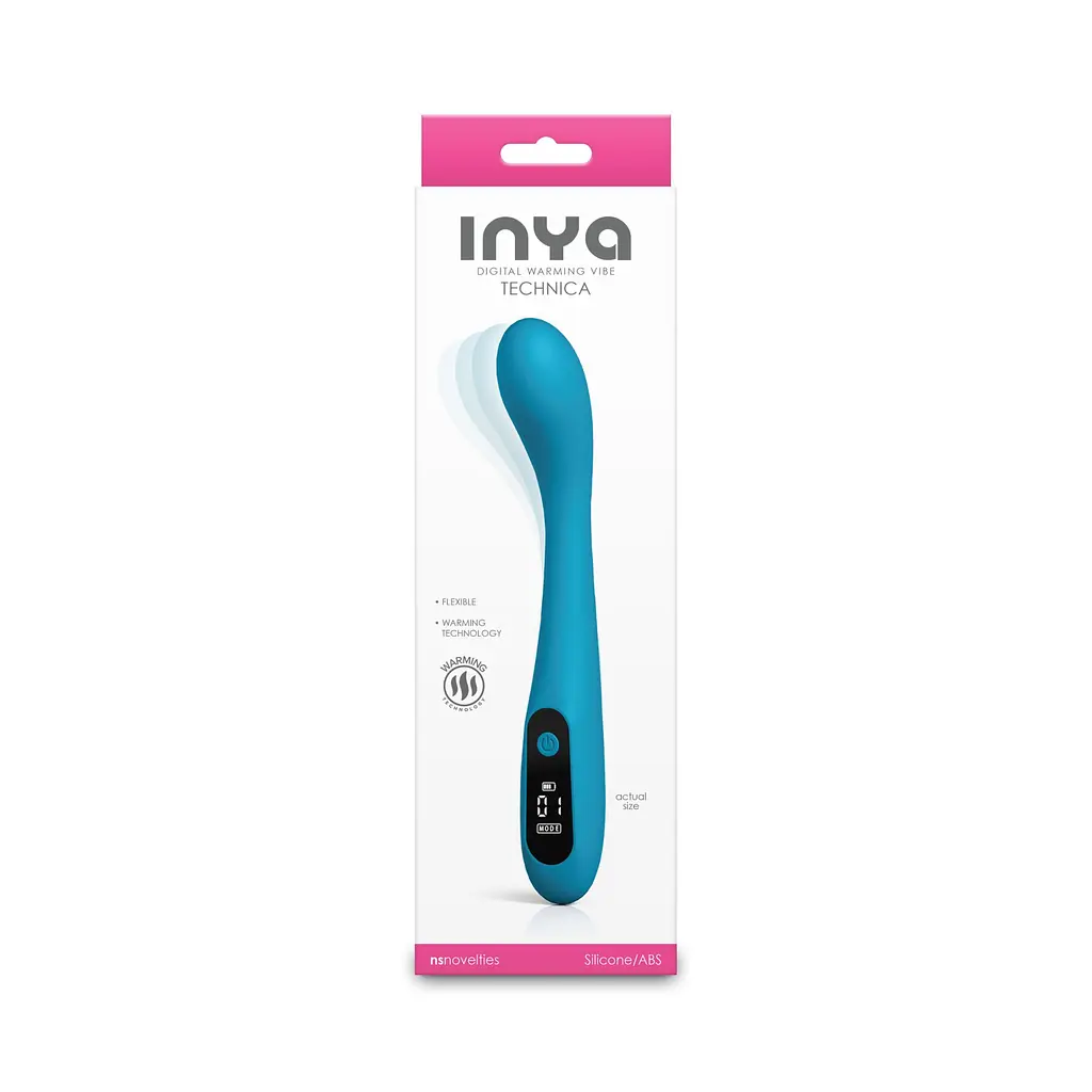Вібратор NS Novelties INYA Technica вібратор для точки G - фото 4