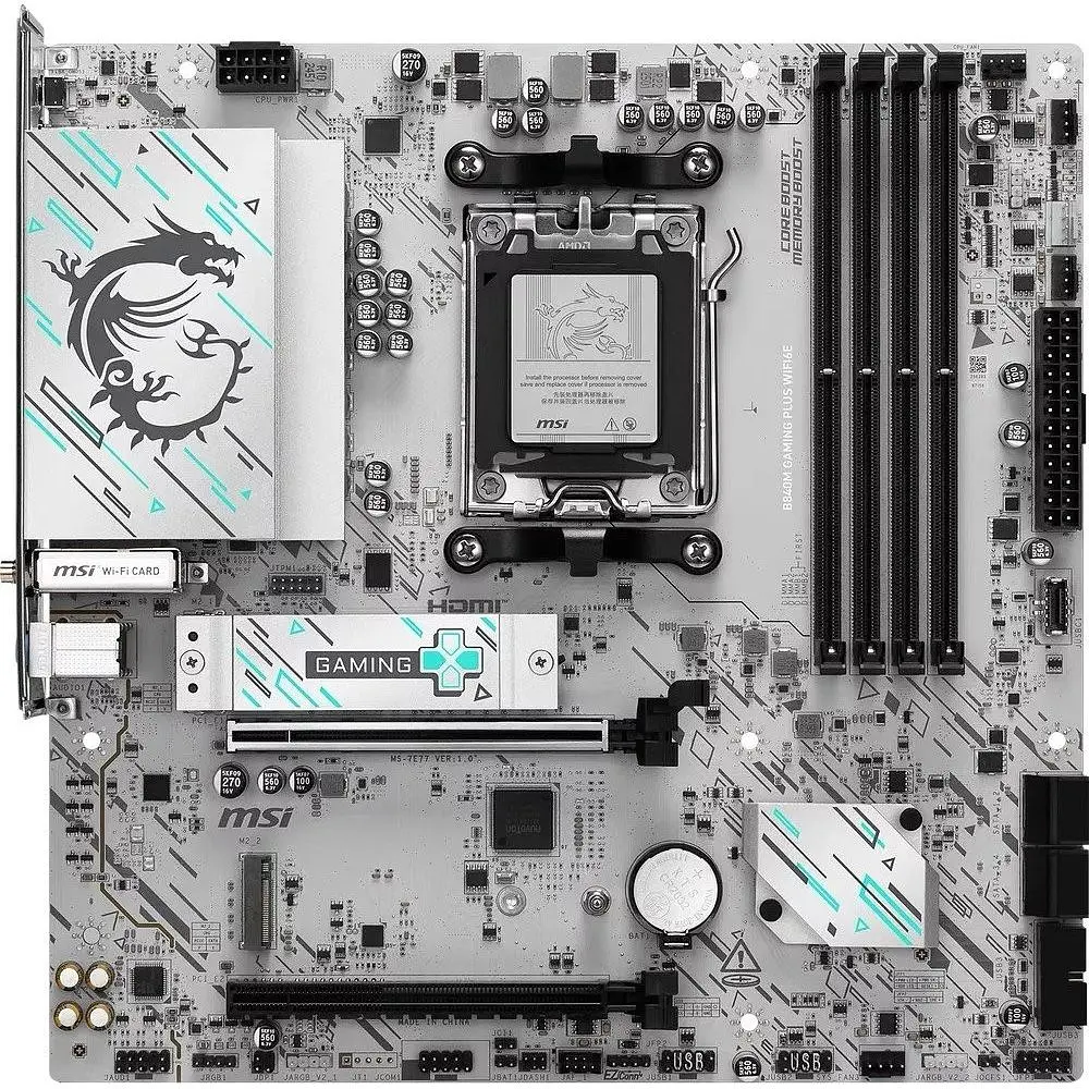 Материнська плата MSI B840M Gaming Plus WIFI6E [152589] - фото 2
