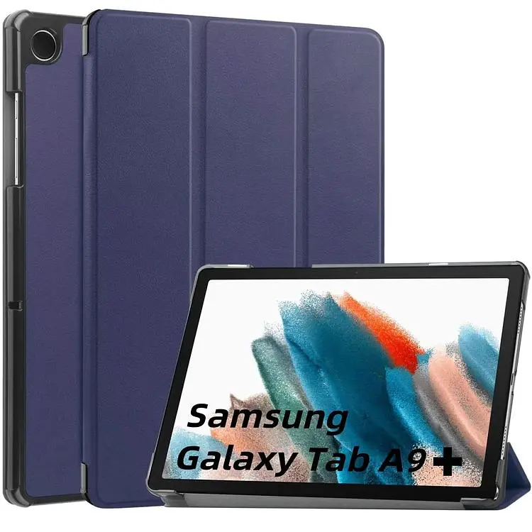 Чехол-книжка BeCover Smart Case для Samsung Galaxy Tab A9 Plus SM-X210/SM-X215/SM-X216 11.0" Deep Blue (710303) - фото 2
