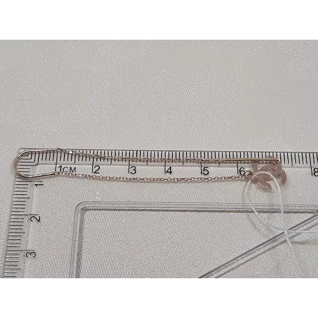 Золоті сережки-протяжки Tango. 580126 - фото 3