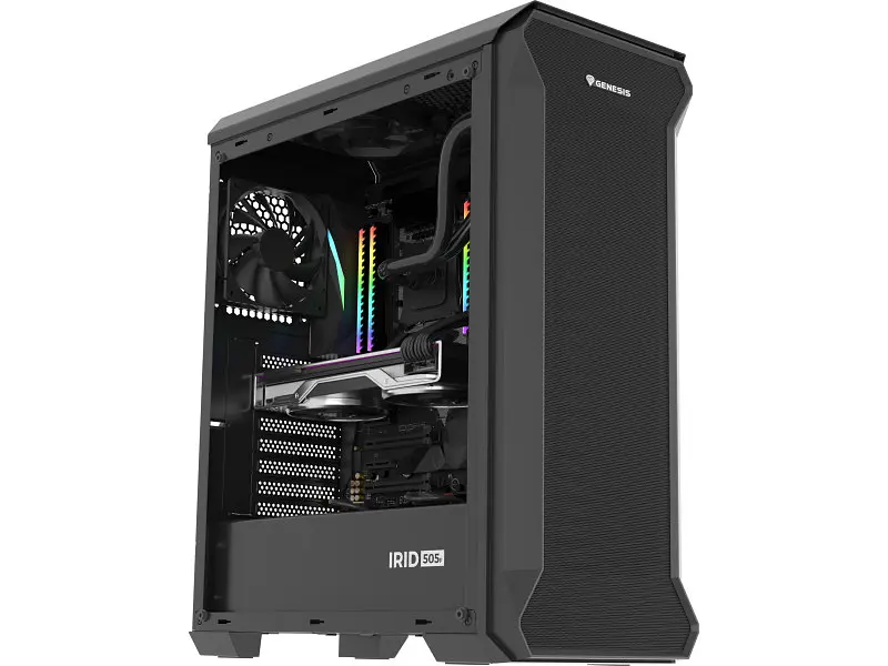 Корпус Genesis IRID 505F Black (NPC-1997) - фото 4