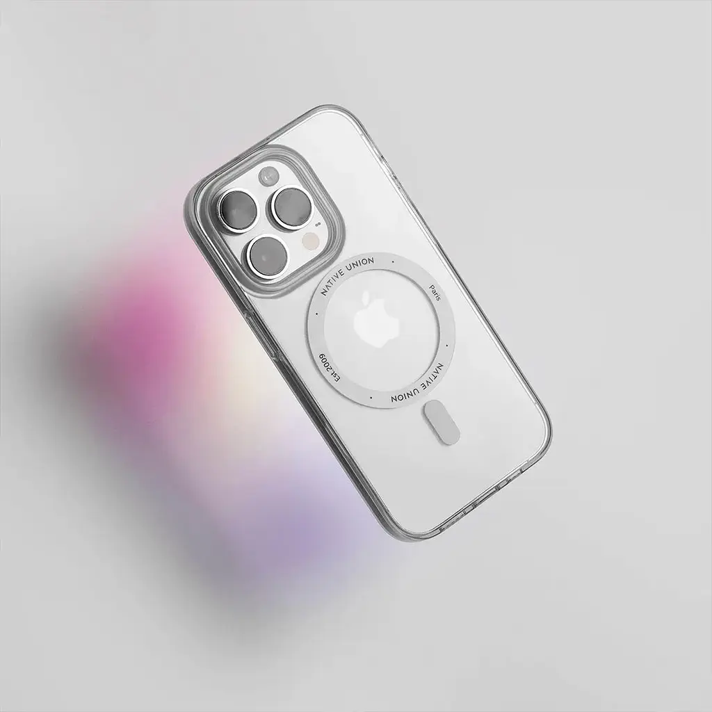 Чохол-накладка Native Union (RE) Clic Case Clear для iPhone 15 (RECLE-TRA-NP23) - фото 3
