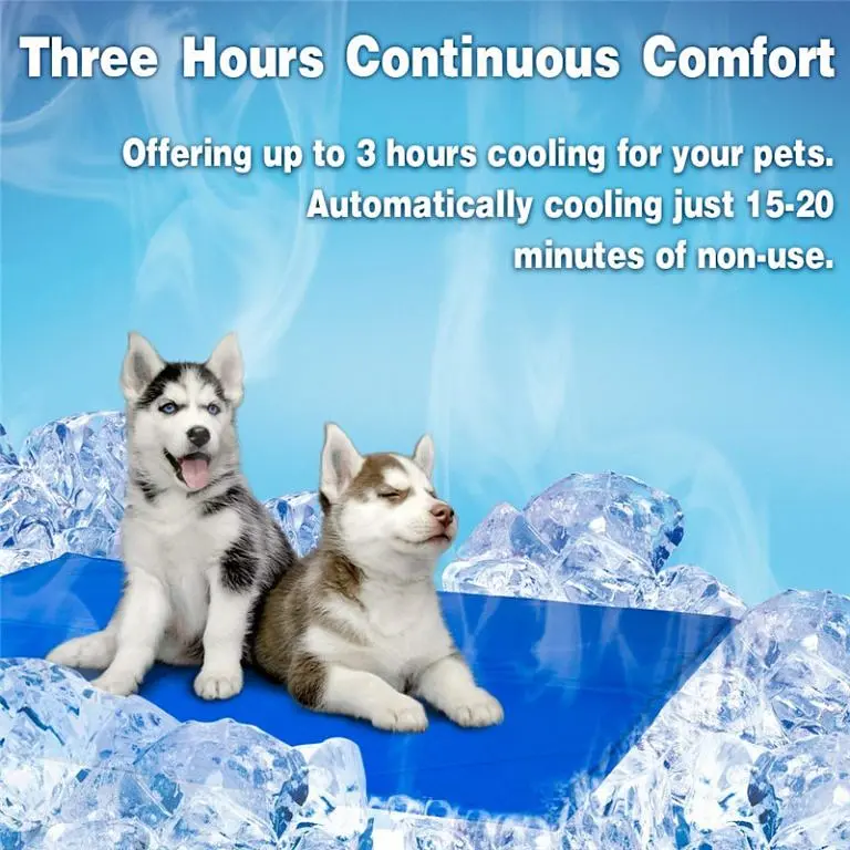 Килимок для собак, що охолоджує, GEL Pet Cooling Mat 50х90 см - фото 3