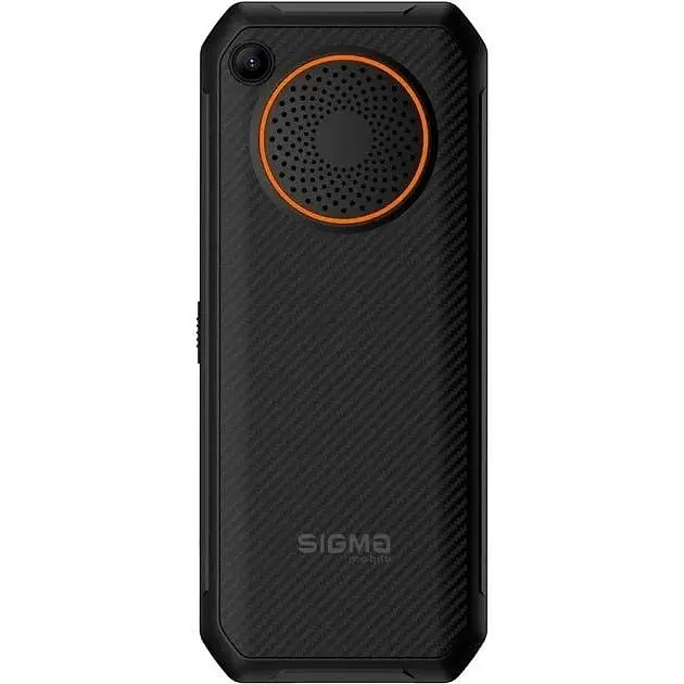 Телефон Sigma mobile X-style 310 Force TYPE-C чорно-жовтогарячий - фото 2