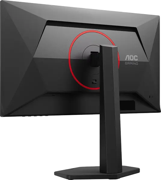 Монiтор 24.5" AOC Q25G4SR Black/Red - фото 9