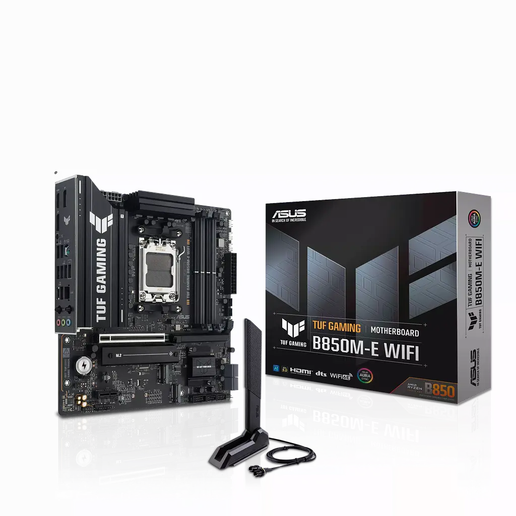 Материнська плата Asus B850M-E TUF Gaming Wi-Fi Socket AM5 (TUF GAMING B850M-E WIFI) - фото 5