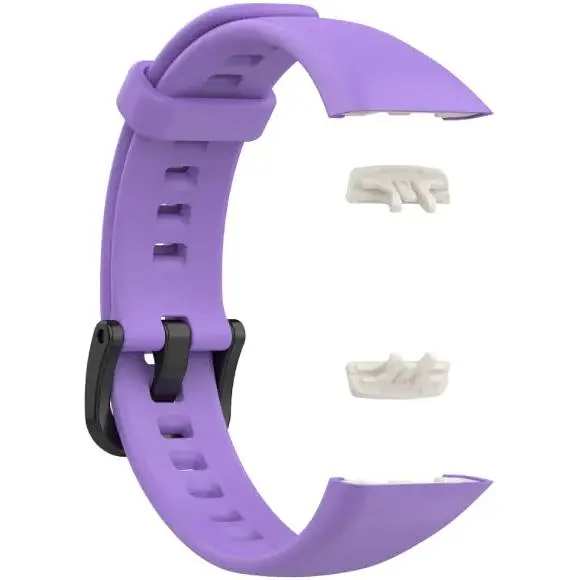 Ремінець DK Silicone Sport Band Classic для Honor Band 6 / 7 (011342) (viola) - фото 2
