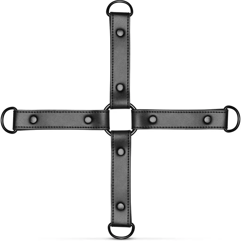 Фіксатор для рук і ніг Bedroom Fantasies Hogtie & Cuffs Set 4-Way Restrant Set - фото 2