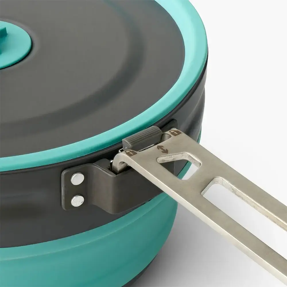 Набір посуду Sea To Summit Frontier UL Collapsible One Pot Cook Set w/2.2L Pot 2P (1033-STS ACK026031-122101) - фото 4