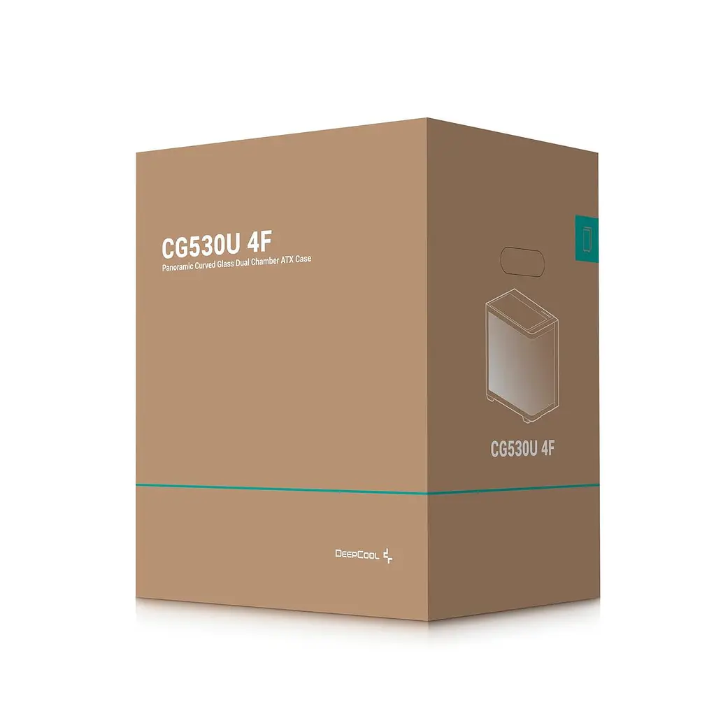 Корпус DeepCool CG530U 4F Чорний (R-CG530U-BKAGA4-G) без БЖ - фото 2